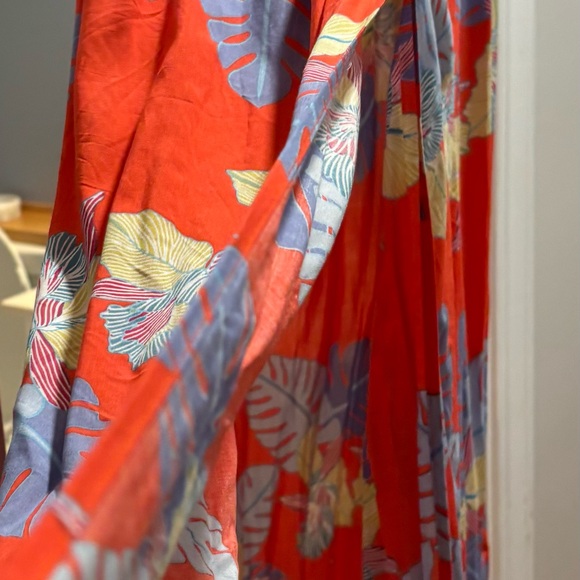 Lulu’s Floral Off-Shoulder Long Dress (S) - Picture 4 of 4